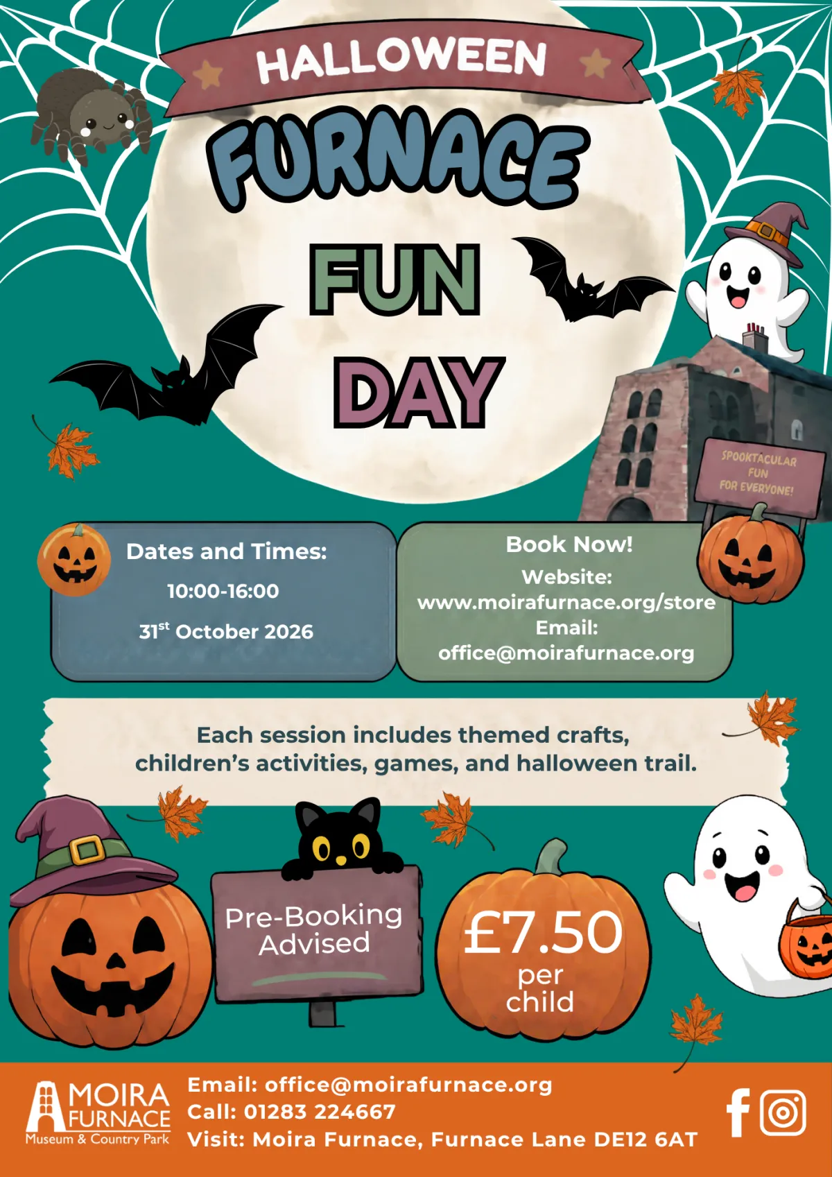 Halloween Fun Day — Moira Furnace Museum & Country Park