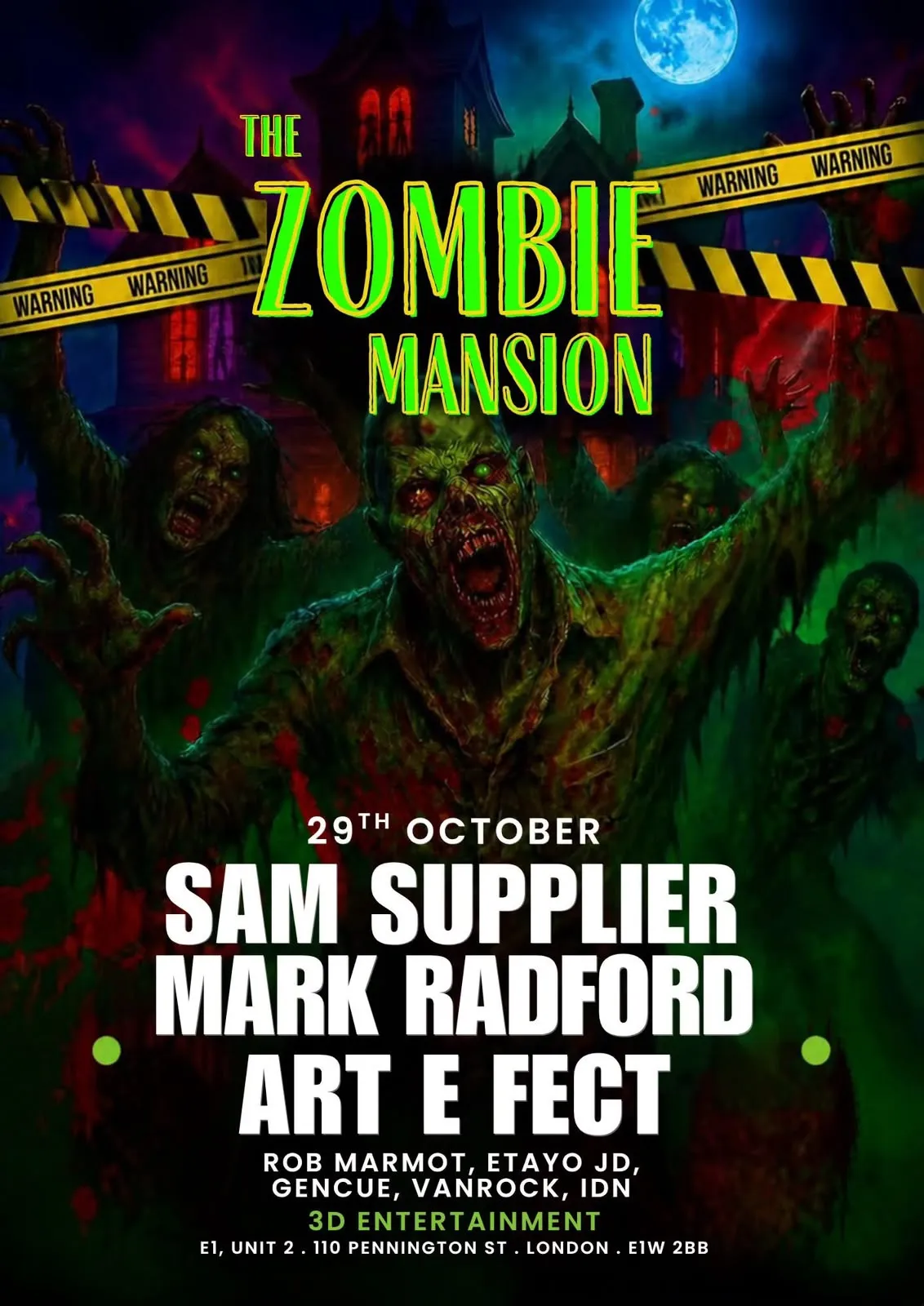Zombie Mansion with Sam Supplier and Mark Radford
